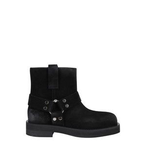 3Juin Black Suede Ankle Boots With Square Toe - NWT